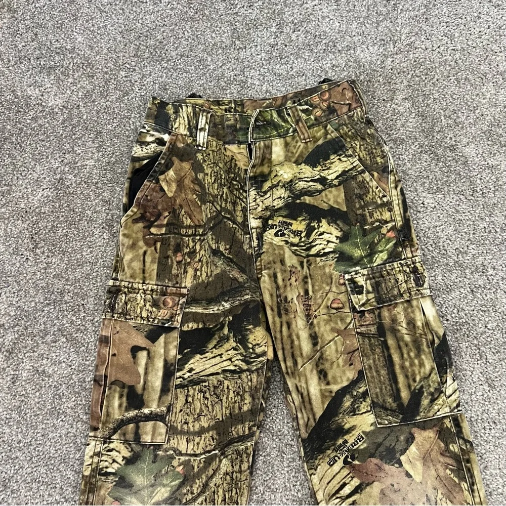Redhead pants boys small camouflage baggy cargo pants real tree hunting outdoor - Picture 7 of 16